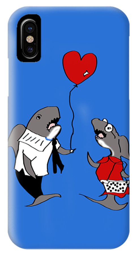 Shark Valentine - Phone Case