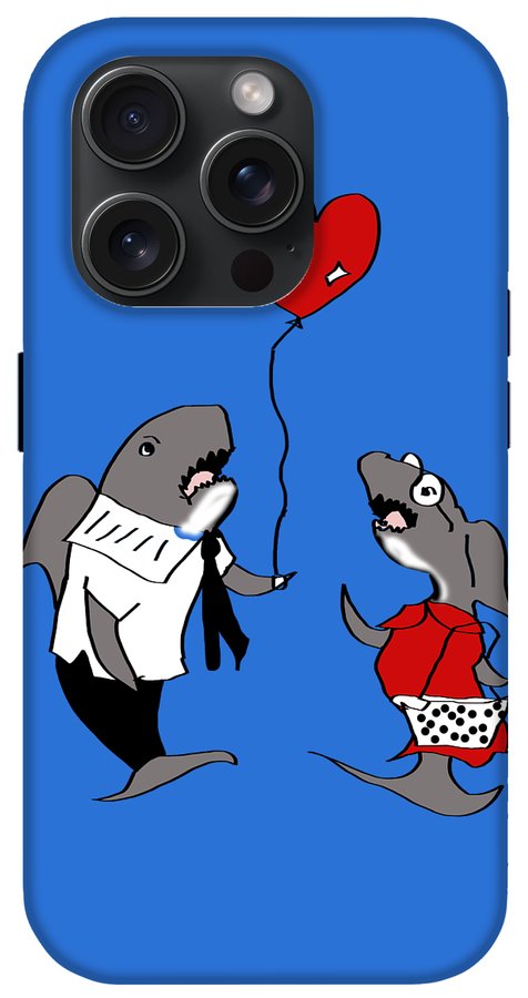 Shark Valentine - Phone Case