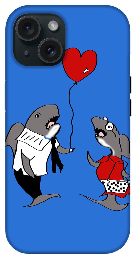 Shark Valentine - Phone Case
