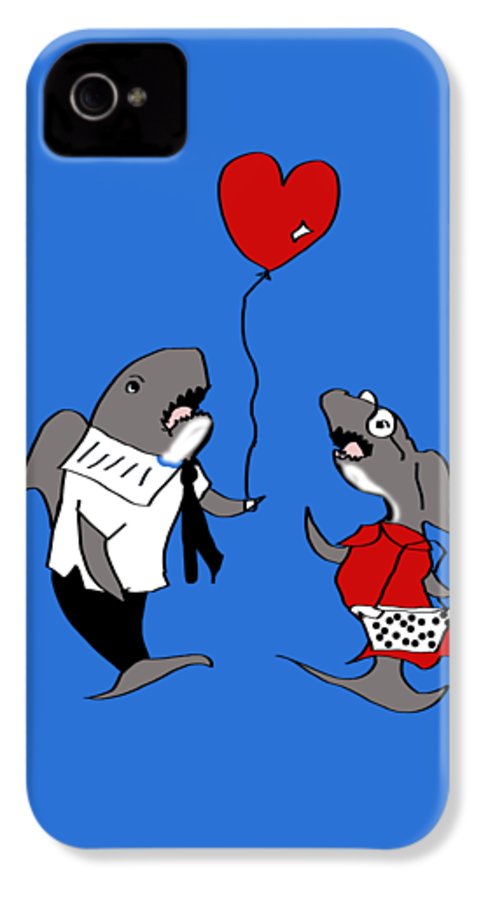 Shark Valentine - Phone Case