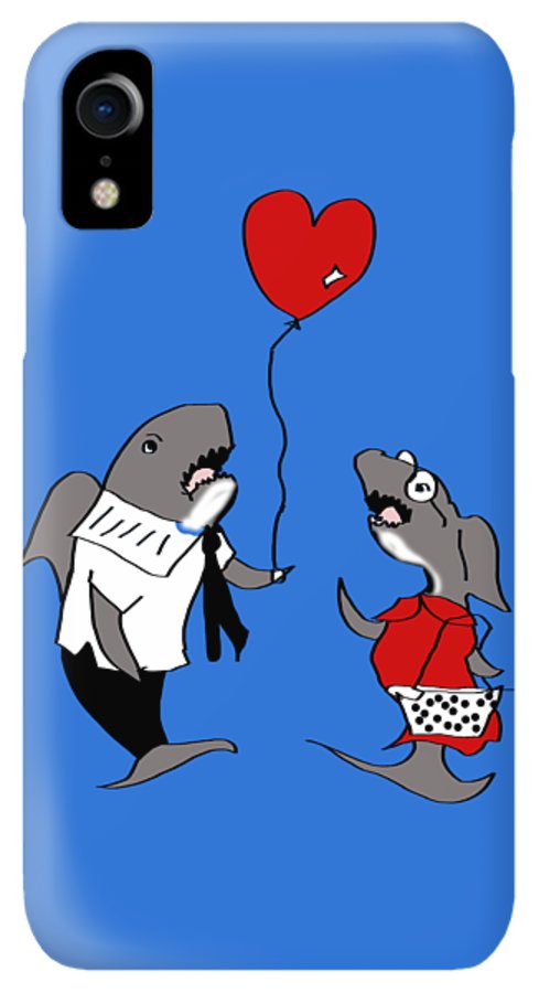 Shark Valentine - Phone Case