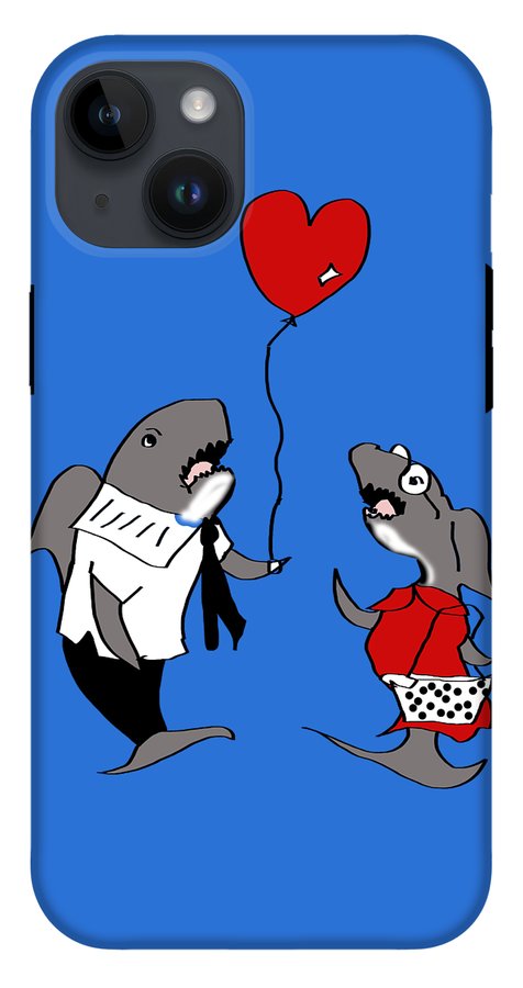 Shark Valentine - Phone Case