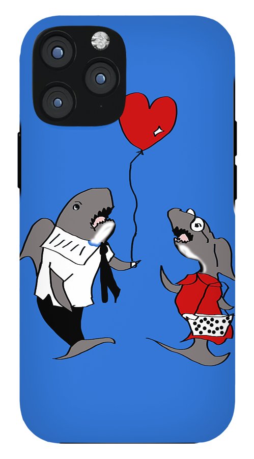 Shark Valentine - Phone Case