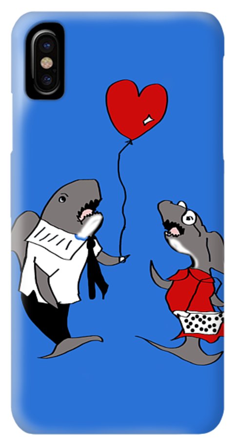 Shark Valentine - Phone Case