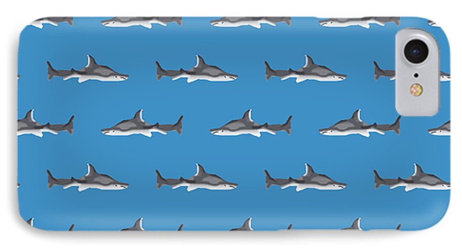 Sharks Pattern - Phone Case