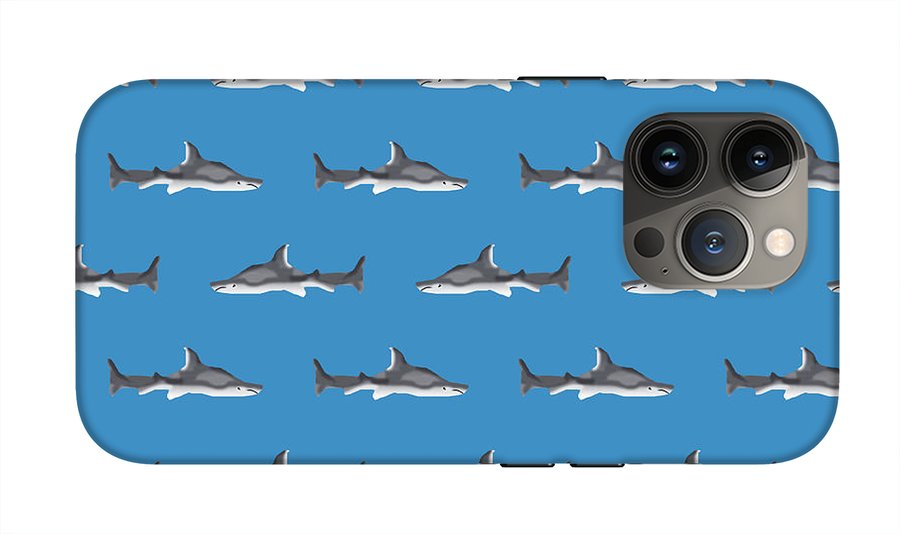 Sharks Pattern - Phone Case