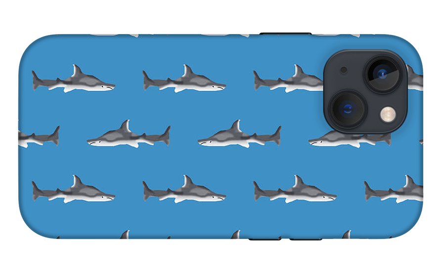 Sharks Pattern - Phone Case