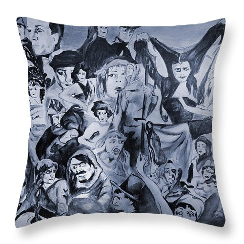 Silents - Throw Pillow