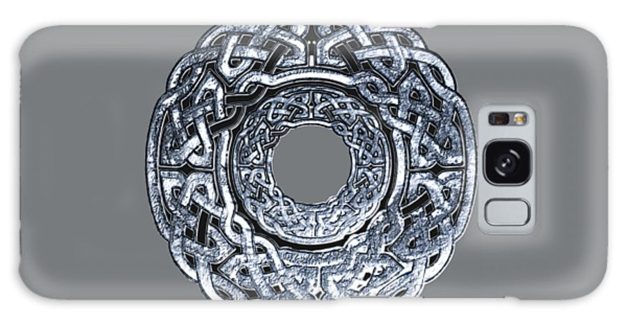 Silver Celtic Knot Circle - Phone Case