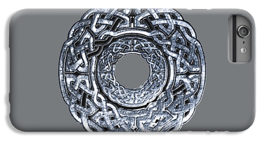 Silver Celtic Knot Circle - Phone Case