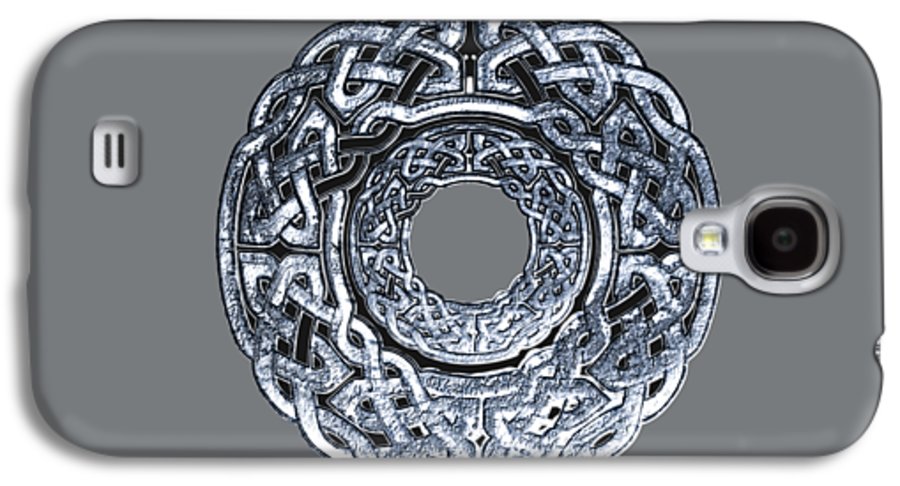 Silver Celtic Knot Circle - Phone Case