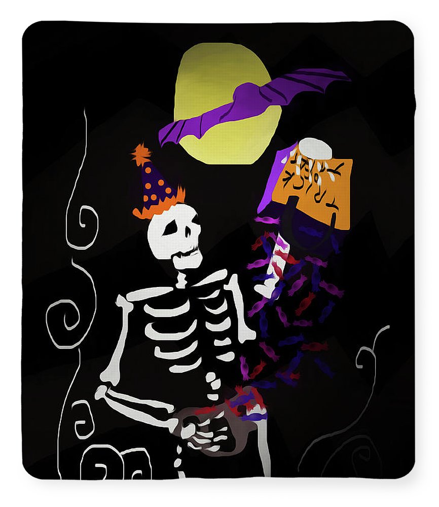 Skeleton Candy - Blanket