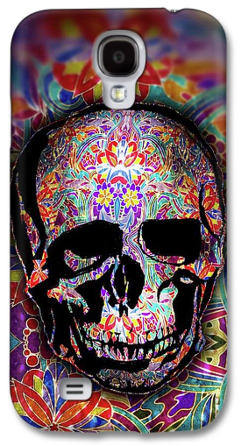 Skull With Sparkle Pattern - Phone Case