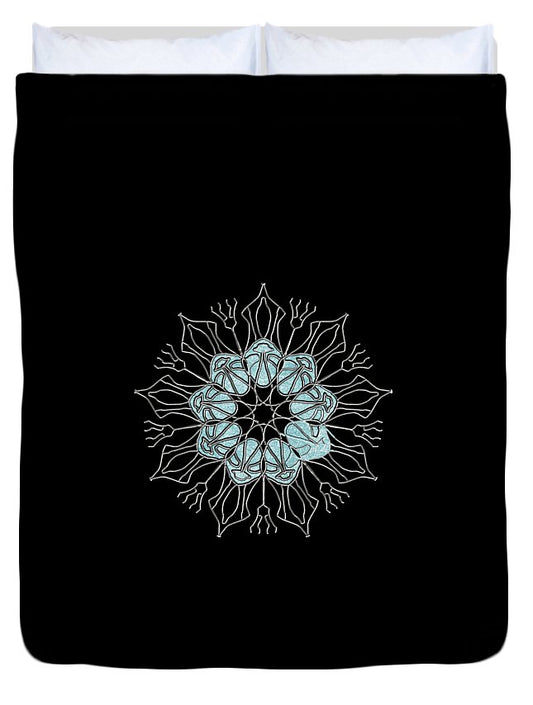 Snowflake Mandala - Duvet Cover