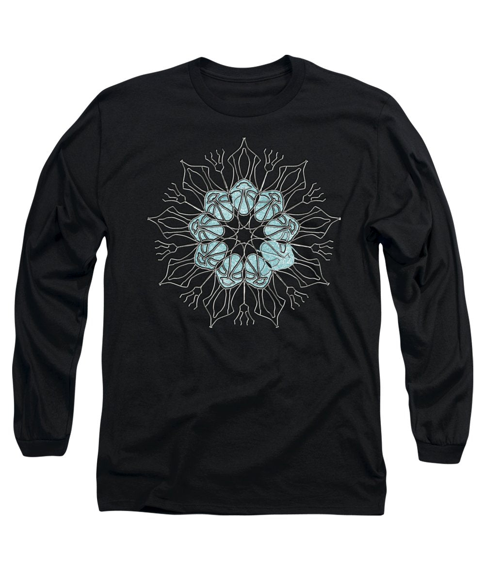 Snowflake Mandala - Long Sleeve T-Shirt
