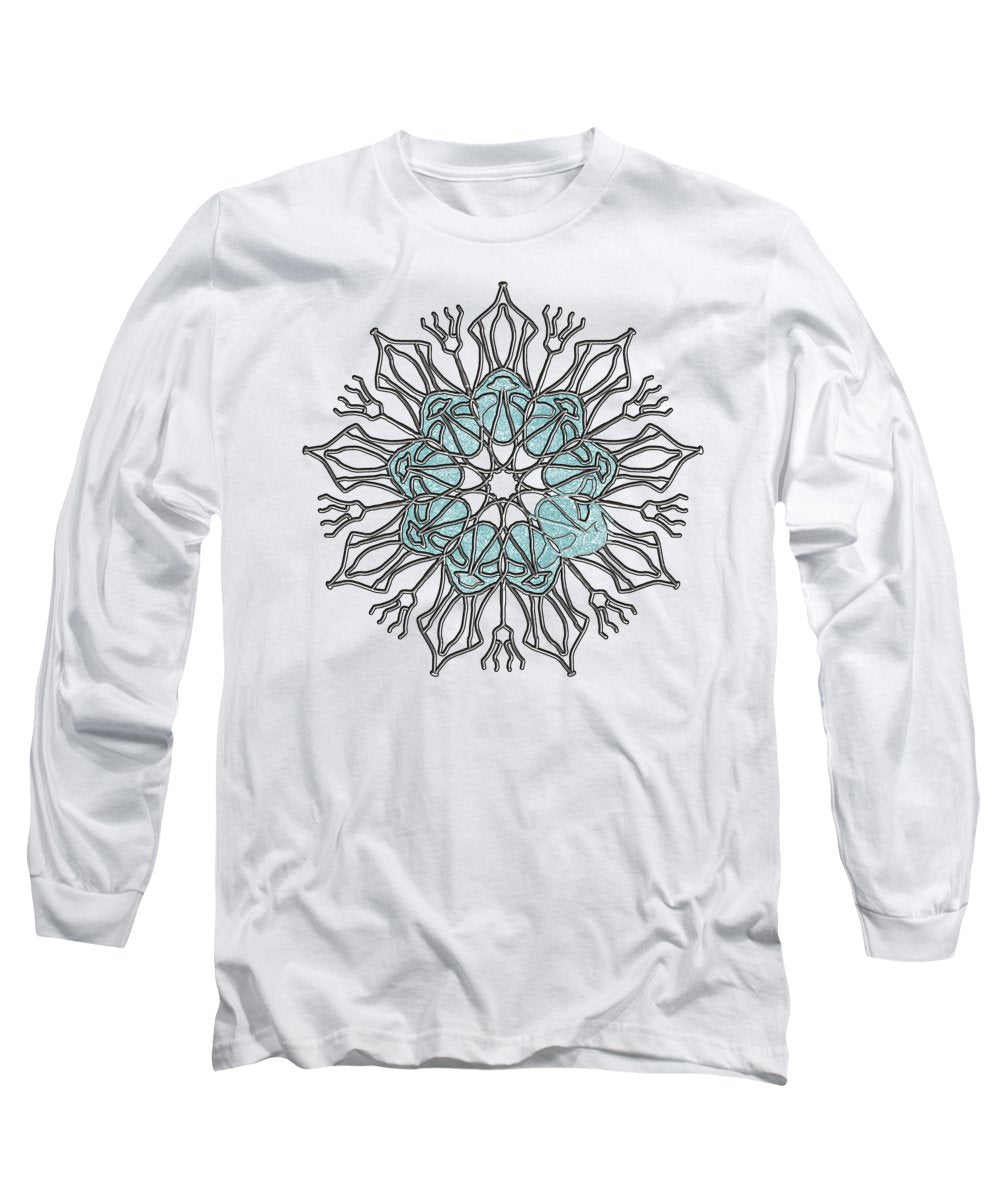 Snowflake Mandala - Long Sleeve T-Shirt
