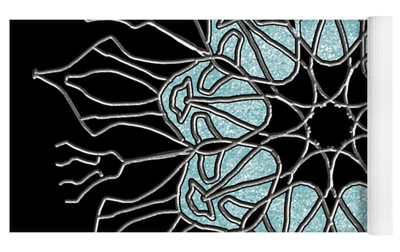 Snowflake Mandala - Yoga Mat