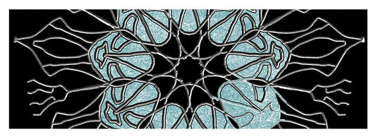 Snowflake Mandala - Yoga Mat