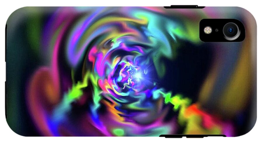 Soft Blend Color Swirl - Phone Case