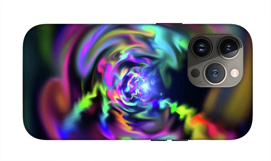 Soft Blend Color Swirl - Phone Case