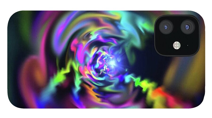 Soft Blend Color Swirl - Phone Case