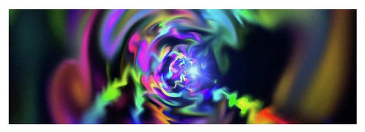 Soft Blend Color Swirl - Yoga Mat