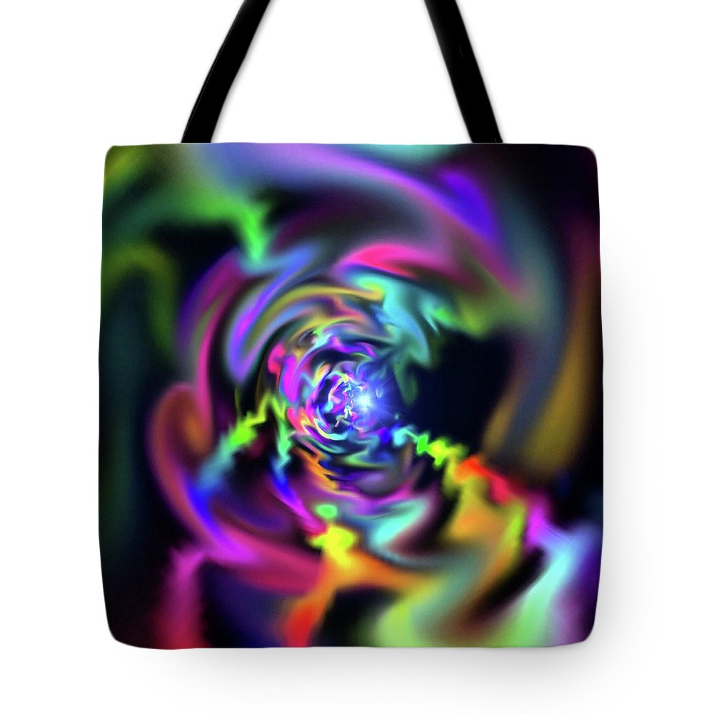 Soft Blend Color Swirl - Tote Bag