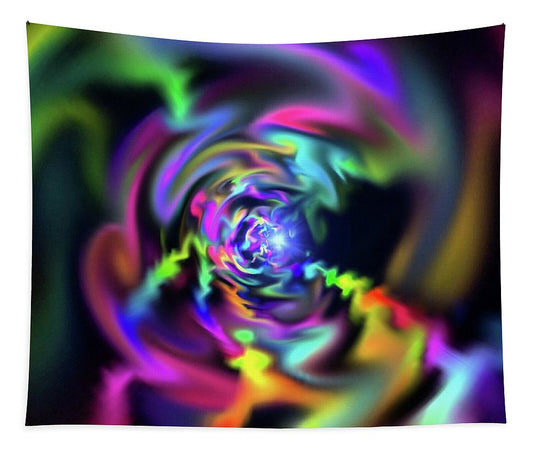 Soft Blend Color Swirl - Tapestry