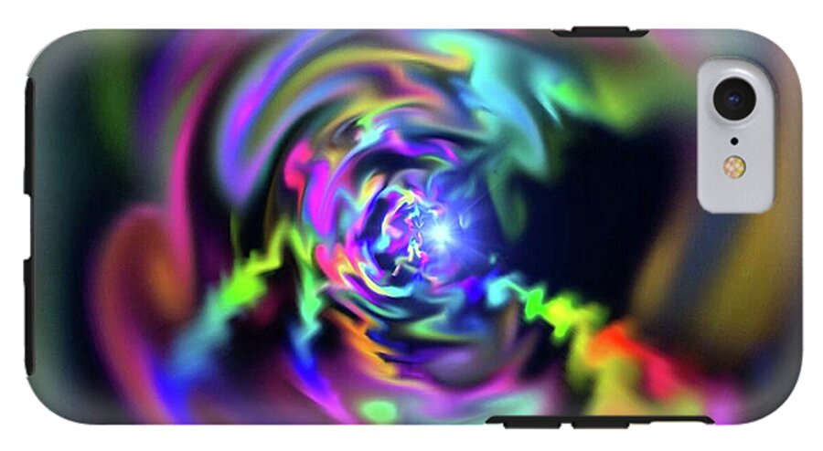 Soft Blend Color Swirl - Phone Case
