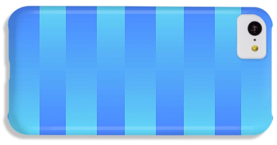 Soft Blue Stripes - Phone Case