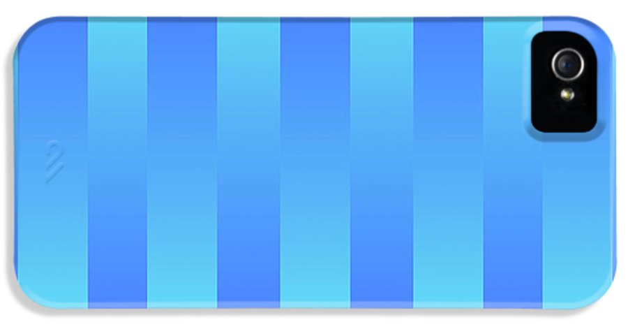 Soft Blue Stripes - Phone Case