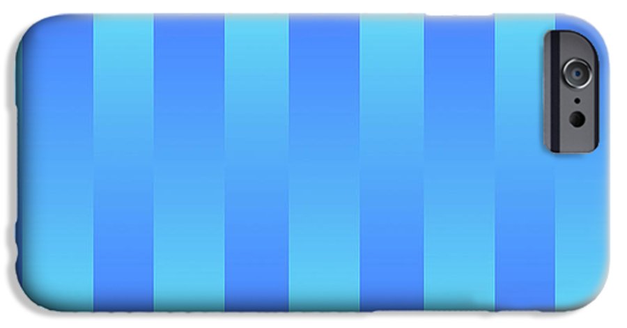Soft Blue Stripes - Phone Case