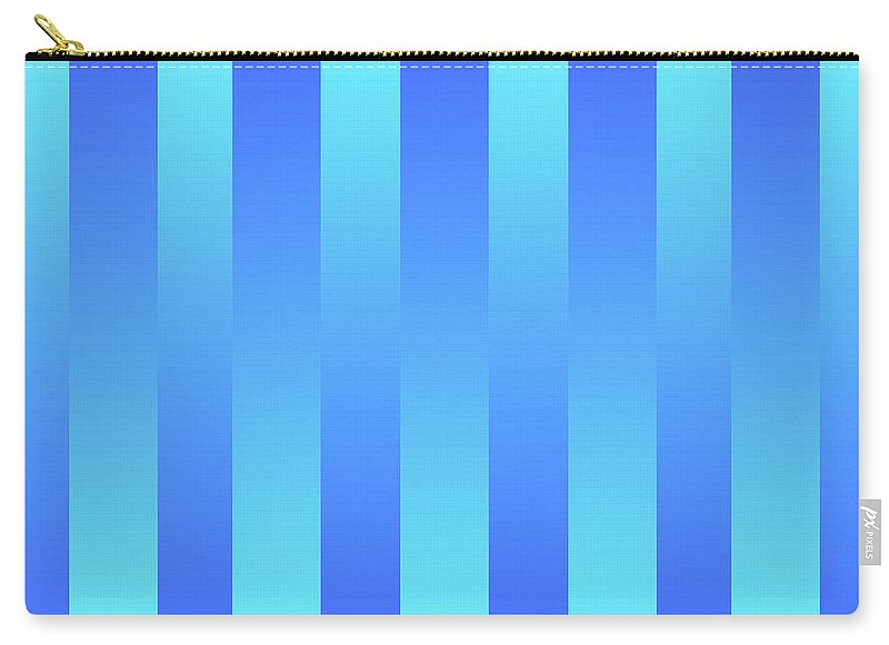 Soft Blue Stripes - Carry-All Pouch