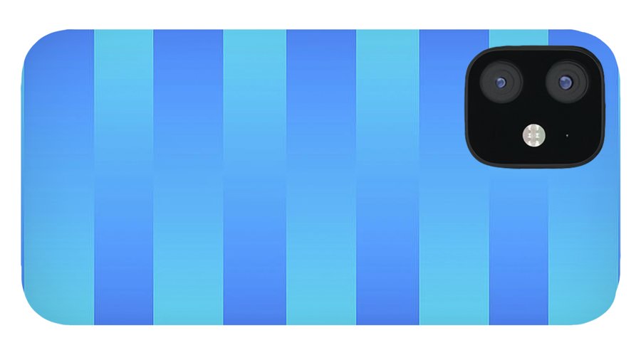 Soft Blue Stripes - Phone Case
