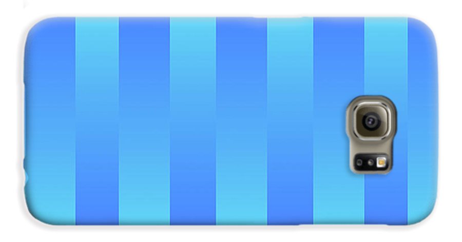 Soft Blue Stripes - Phone Case