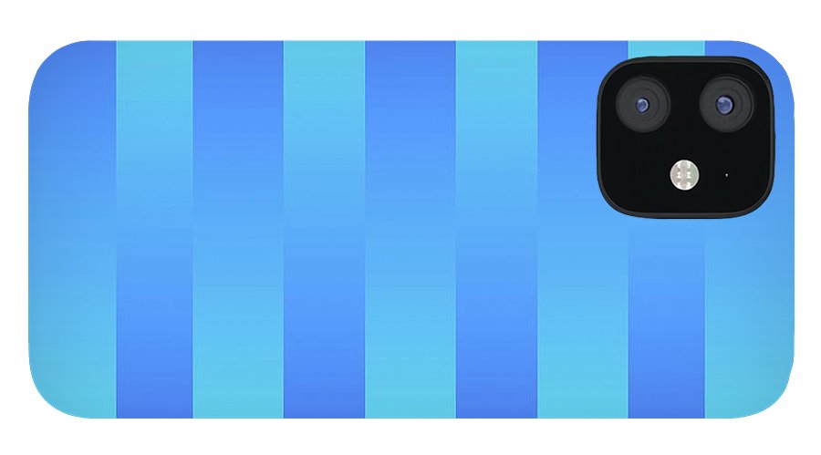 Soft Blue Stripes - Phone Case