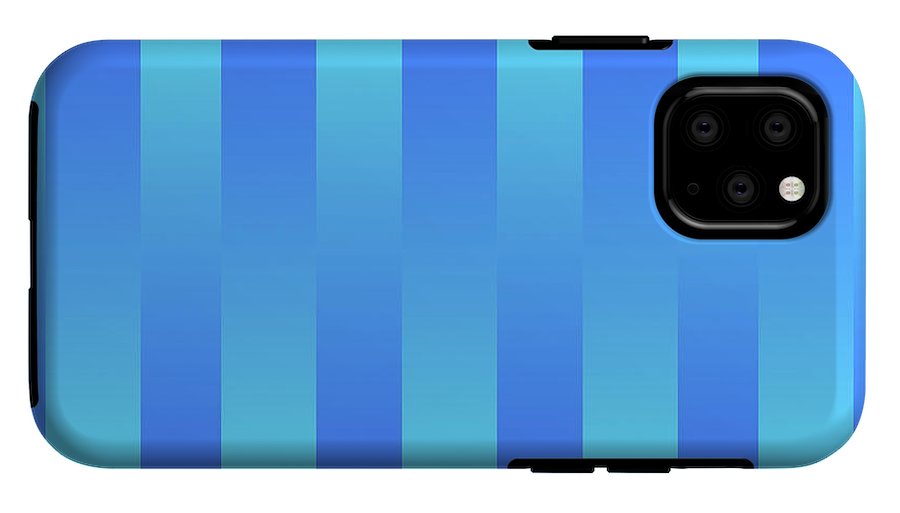 Soft Blue Stripes - Phone Case