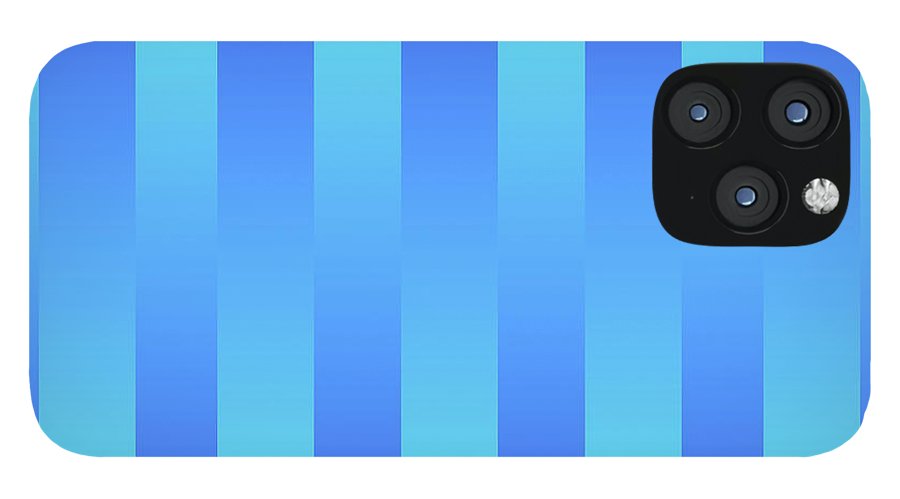 Soft Blue Stripes - Phone Case