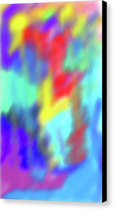 Soft Color Blend - Canvas Print