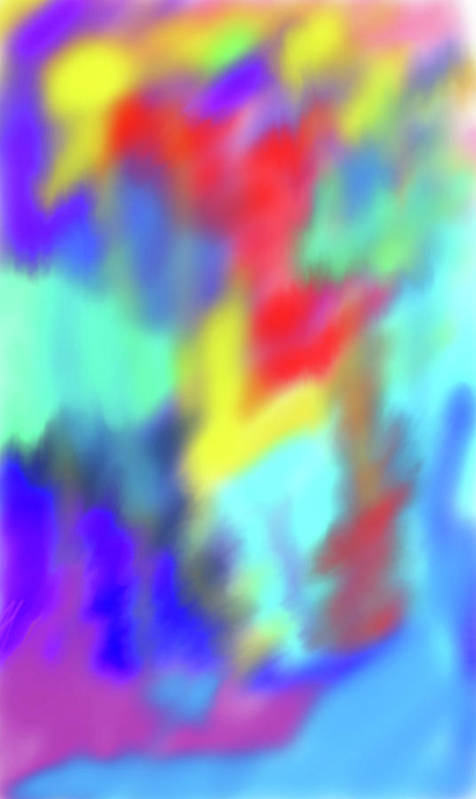 Soft Color Blend - Art Print