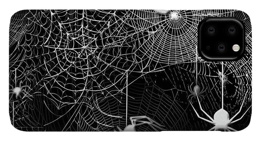 Spider Webs Pattern - Phone Case