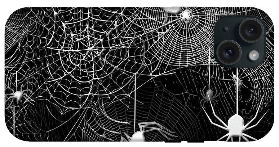 Spider Webs Pattern - Phone Case