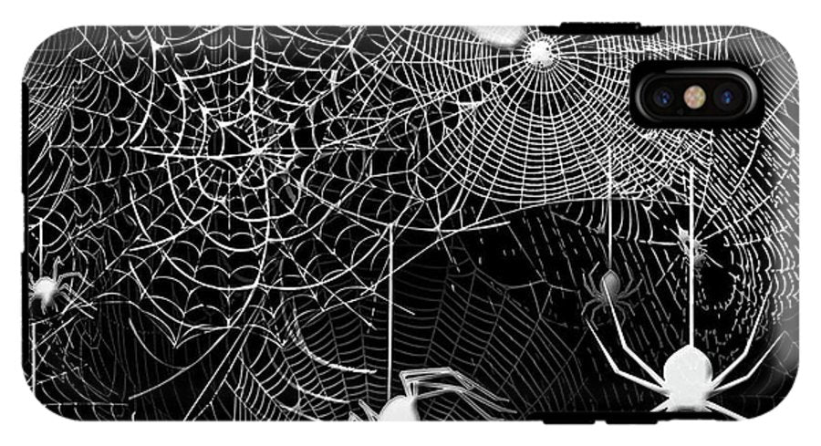 Spider Webs Pattern - Phone Case