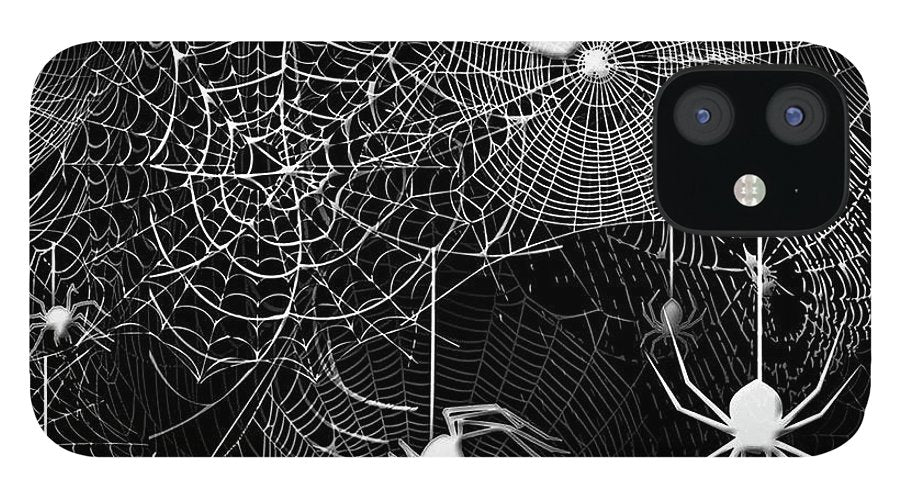 Spider Webs Pattern - Phone Case