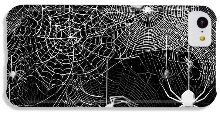 Spider Webs Pattern - Phone Case
