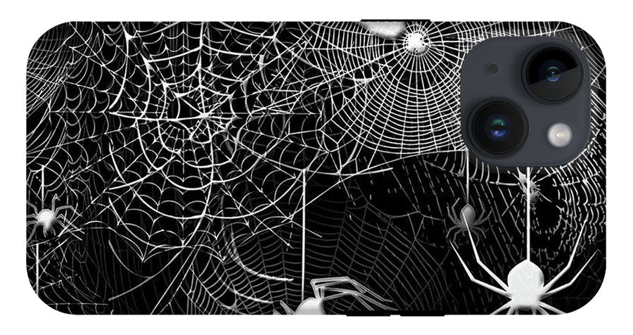 Spider Webs Pattern - Phone Case