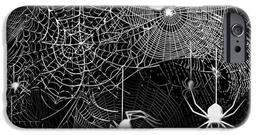 Spider Webs Pattern - Phone Case