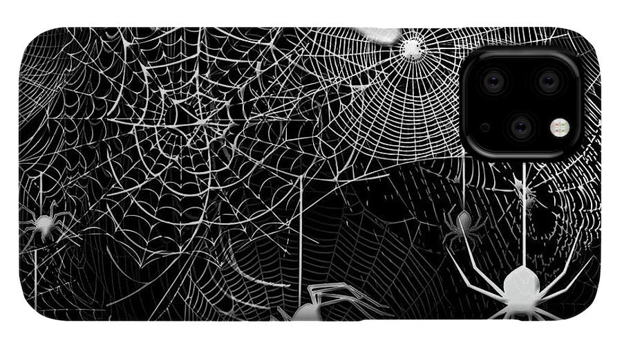 Spider Webs Pattern - Phone Case