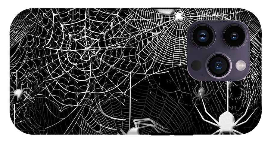 Spider Webs Pattern - Phone Case