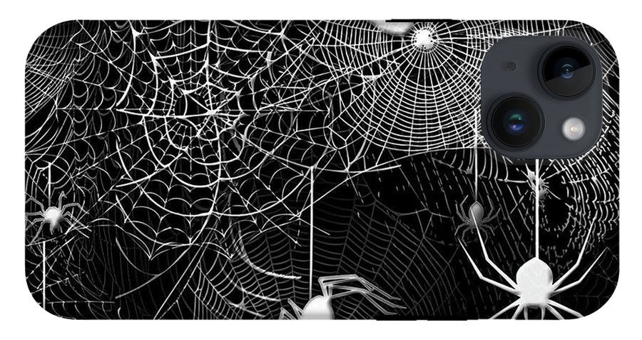 Spider Webs Pattern - Phone Case